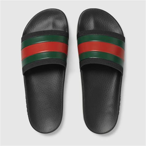 gucci shoes sandals for men|gucci men's slip on sandal.